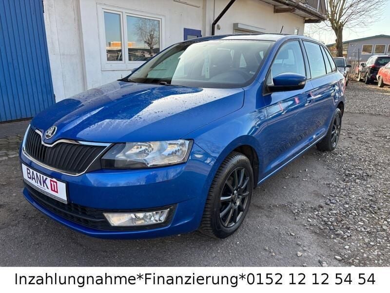 Gebraucht Skoda Rapid Ambition 90 PS (66 kW) 2016 Blau Kombi