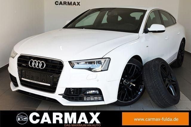 Weiß Gebraucht 2017 Audi A5 Sportback S-Line Limousine | 21.600 € (Superpreis) - Bild 1/4