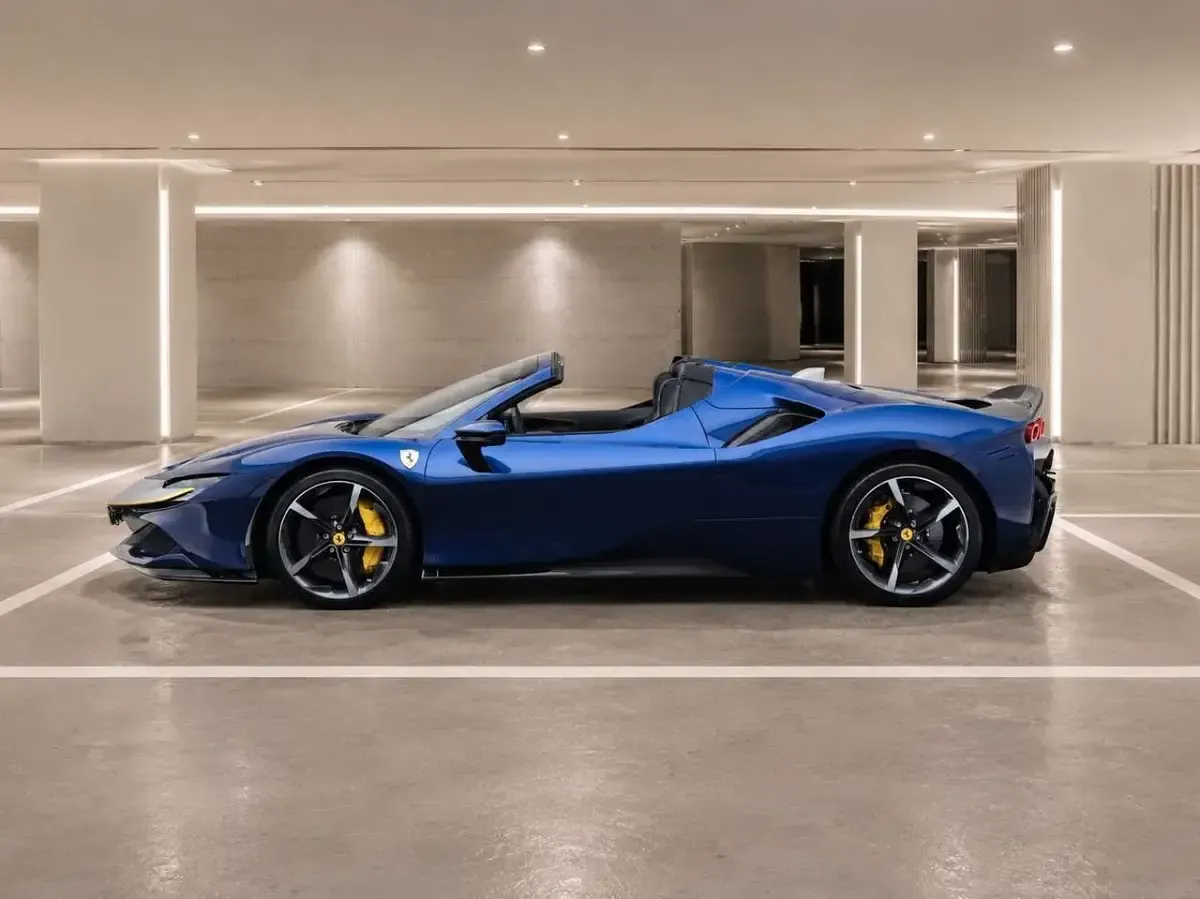 Gebraucht Ferrari SF90 1001 PS (736 kW) 2023 Blu tour de france Cabrio