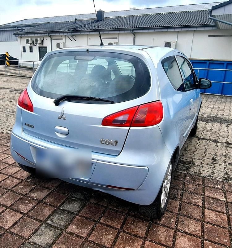 Gebraucht Mitsubishi Colt 85 PS (62 kW) 2008 Blau Kleinwagen