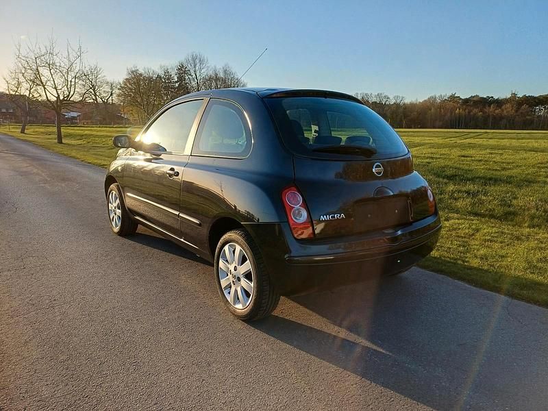 Gebraucht Nissan Micra 66 PS (48 kW) 2008 Schwarz Kleinwagen