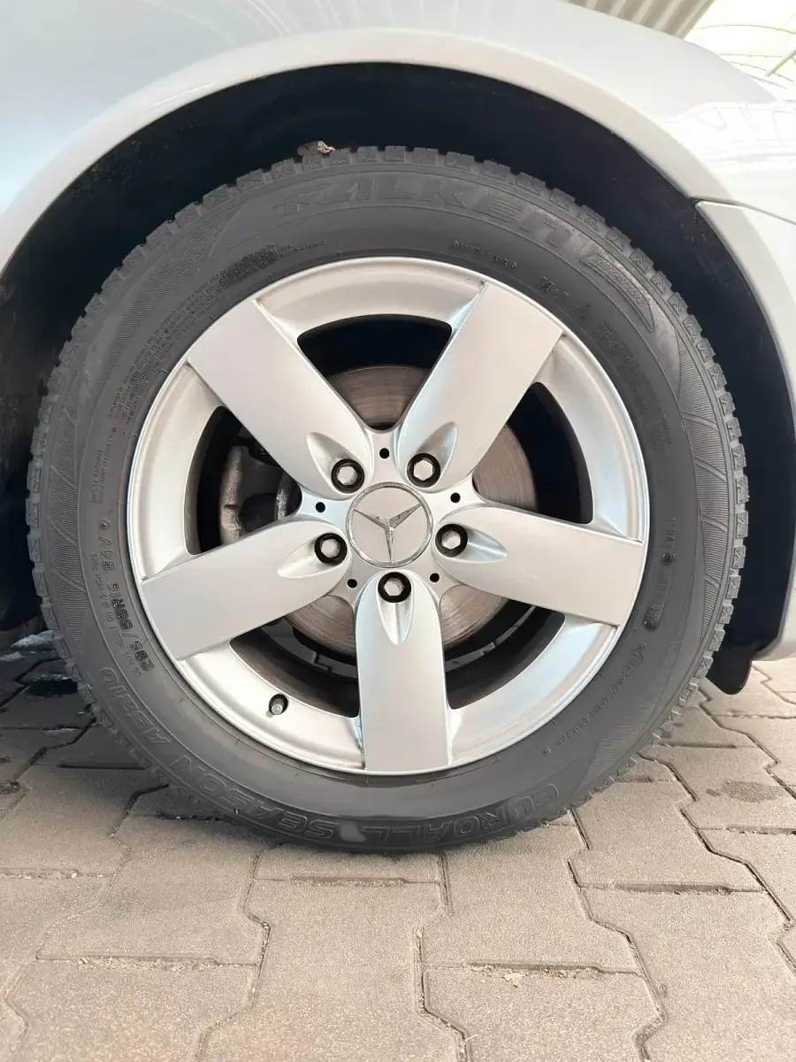 Gebraucht Mercedes SLK200 163 PS (119 kW) 2005 Silber Cabrio