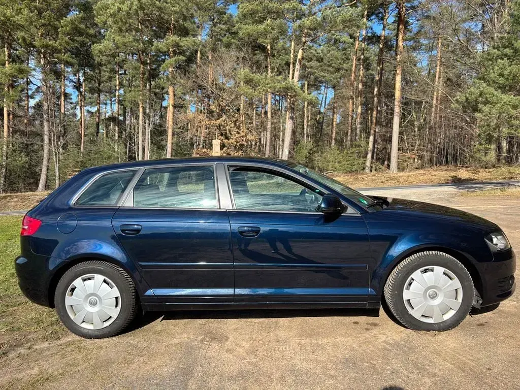 Gebraucht Audi A3 Ambition 125 PS (91 kW) 2009 Blau Kleinwagen
