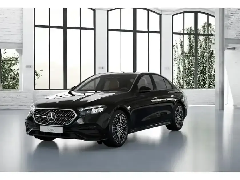 Gebraucht Mercedes E200 AMG 204 PS (150 kW) 2025 Schwarz metalliclack obsidians Limousine