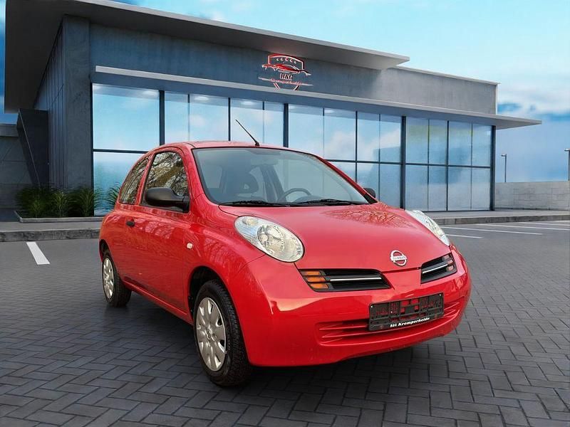 Rot Gebraucht 2004 Nissan Micra Visia Kleinwagen | 3.499 € (Etwas zu teuer) - Bild 1/4