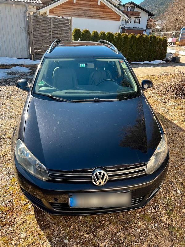 Gebraucht VW Golf VI 105 PS (77 kW) 2010 Schwarz Kleinwagen