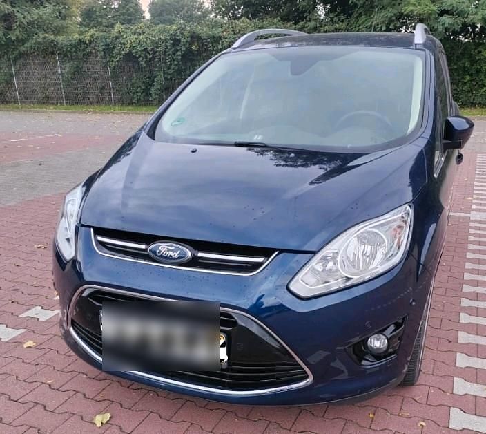 Blau Gebraucht 2014 Ford Grand C-Max Van / Kleinbus | 5.900 € - Bild 1/4