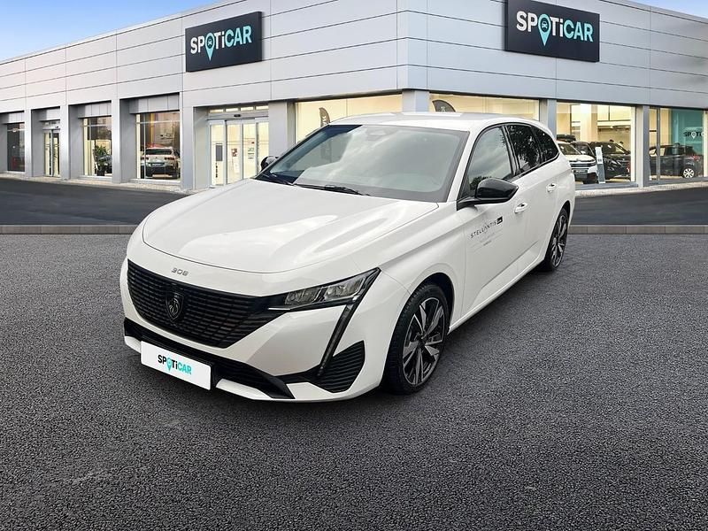 Weiß (metallic) Gebraucht 2023 Peugeot 308 Allure Kombi | 24.890 € (Fairer Preis) - Bild 1/3