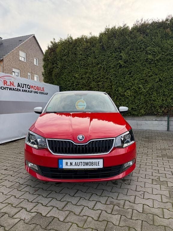 Gebraucht Skoda Fabia Style 95 PS (69 kW) 2018 Rot Limousine