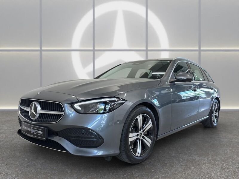 Selenitgrau metalliclack Gebraucht 2023 Mercedes C220 Avantgarde Kombi | 36.490 € (Guter Preis) - Bild 1/4