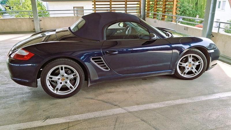 Gebraucht Porsche Boxster 245 PS (180 kW) 2006 Blau Cabrio