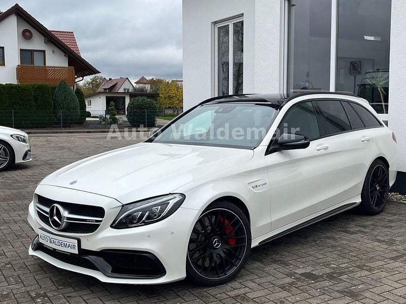 Weiß Gebraucht 2017 Mercedes C63S AMG AMG Limousine | 49.990 € (Superpreis) - Bild 1/4