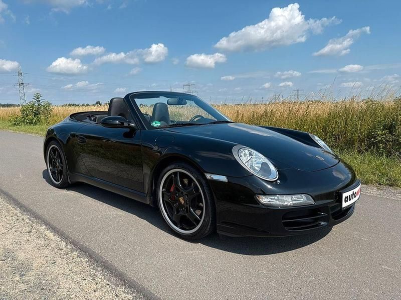 Tiefschwarz 041 Gebraucht 2005 Porsche 911 Carrera S Cabriolet Cabrio | 63.997 € (Teuer) - Bild 1/4