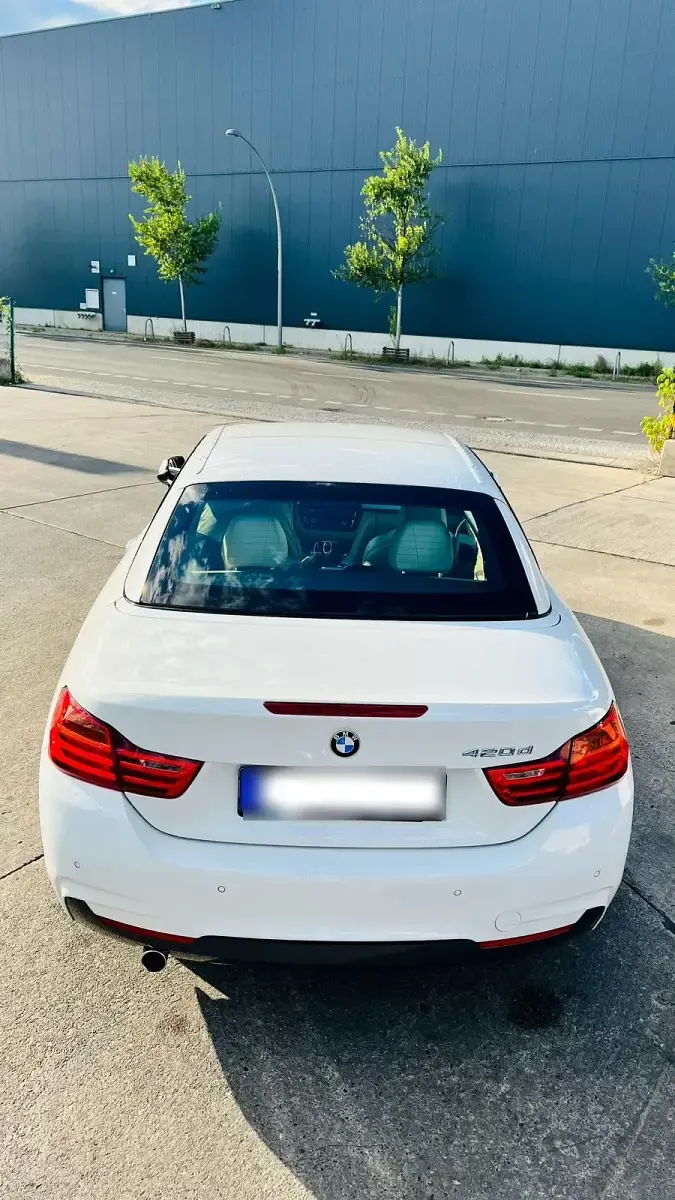 Gebraucht BMW 420 M Sport 184 PS (135 kW) 2014 Weiß Cabrio