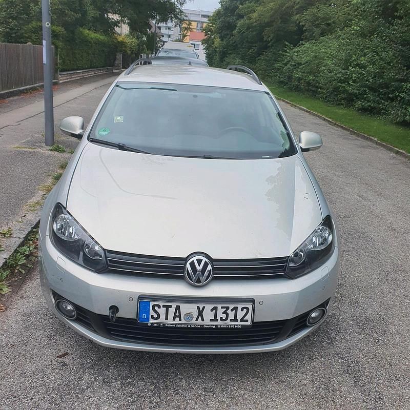 Grau Gebraucht 2012 VW Golf VI Kombi | 2.950 € - Bild 1/4