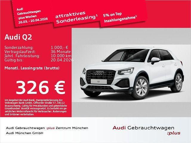Gebraucht Audi Q2 Advanced Plus 190 PS (139 kW) 2025 Gletscherweiß metallic SUV
