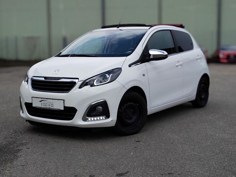 Weiß Gebraucht 2021 Peugeot 108 Allure Kleinwagen | 11.490 € (Etwas zu teuer) - Bild 1/4
