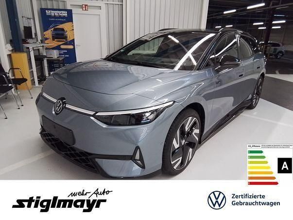 Stonewashed blue metallic Gebraucht 2025 VW ID.7 GTX Limousine | 55.880 € (Teuer) - Bild 1/2