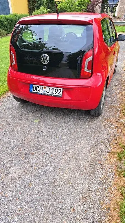 Gebraucht VW up! move up! 60 PS (44 kW) 2012 Rot Kleinwagen