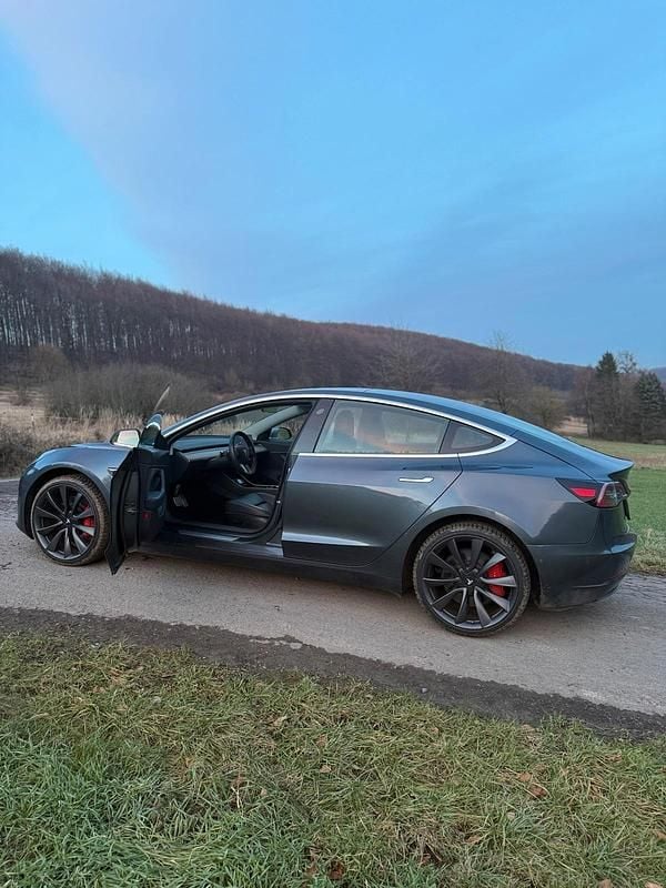 Second-hand Tesla Model 3 Performance 377 kW (513 CP) 2020 Gri Berlinǎ