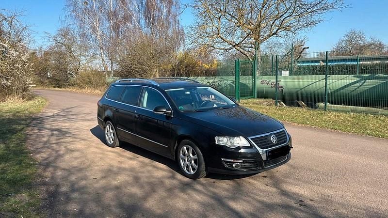 Gebraucht VW Passat 140 PS (102 kW) 2008 Schwarz Kombi