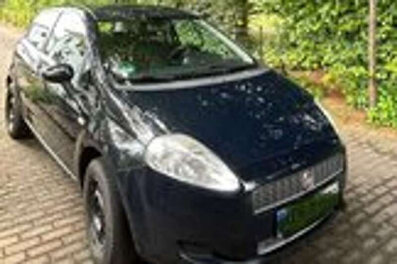Blau Gebraucht 2009 Fiat Grande Punto Dynamic Kleinwagen | 890 € - Bild 1/2
