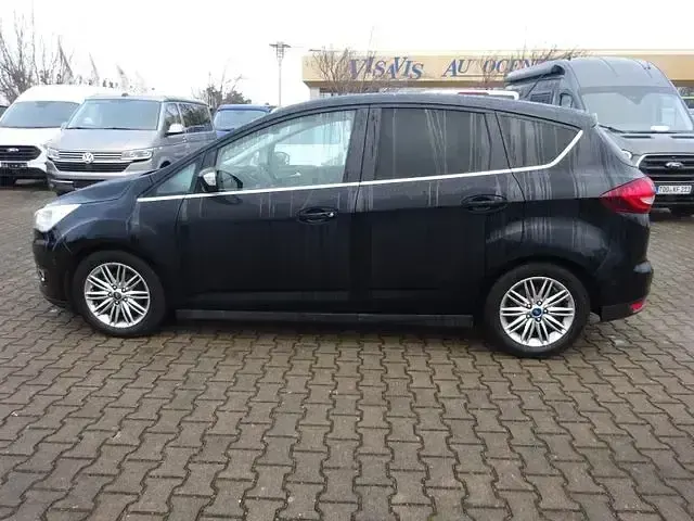 Gebraucht Ford C-MAX Titanium 125 PS (91 kW) 2017 Schwarz Van / Kleinbus