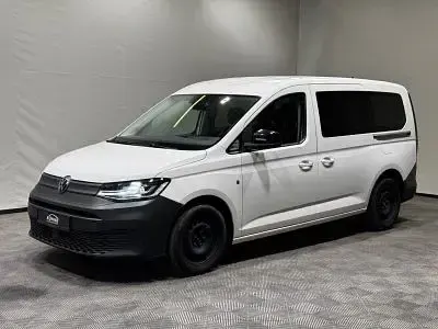 Gebraucht VW Caddy Maxi 122 PS (89 kW) 2021 Weiß, Van / Kleinbus