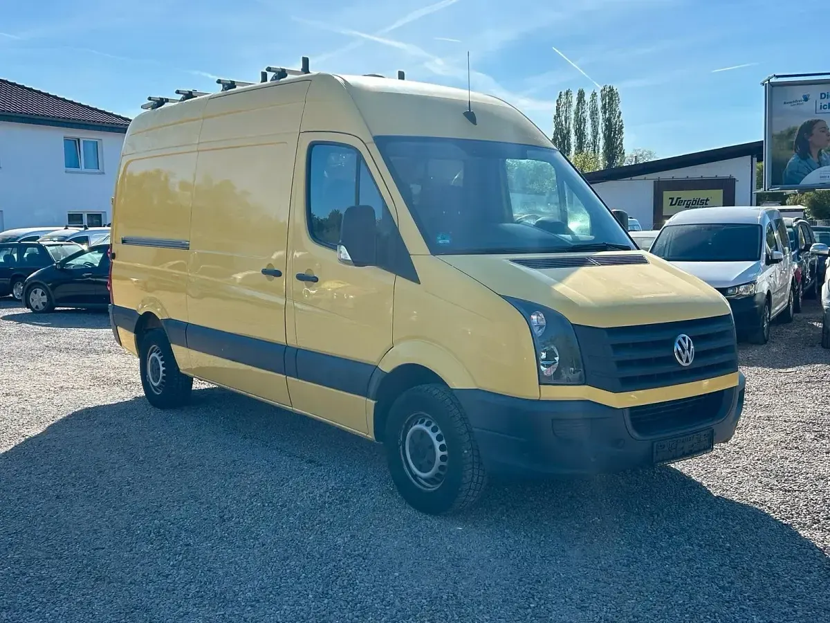 Używany VW Crafter 136 KM (100 kW) 2015 Żółty Van