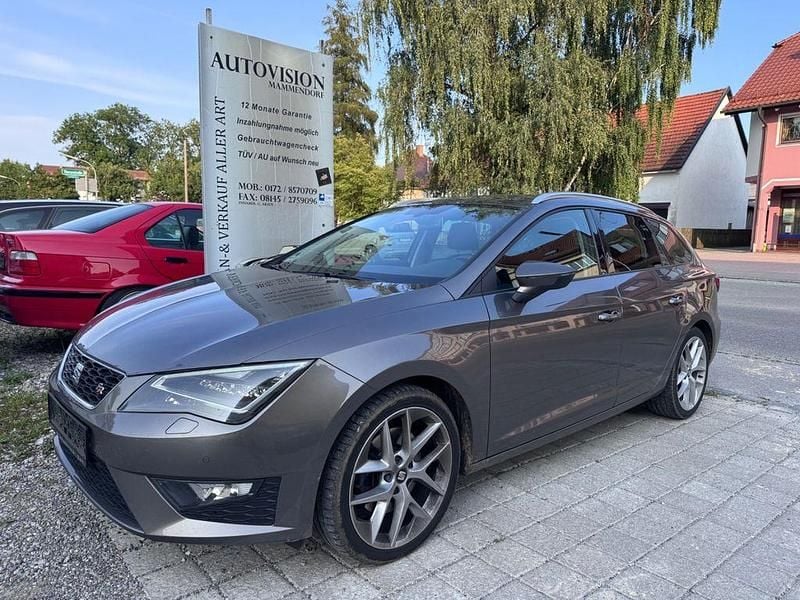 Grau Gebraucht 2015 Seat Leon ST FR Kombi | 11.850 € (Fairer Preis) - Bild 1/4