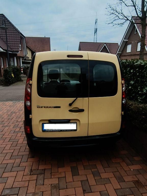 Gebraucht Renault Kangoo Basis 68 PS (50 kW) 2011 Gelb Van / Kleinbus