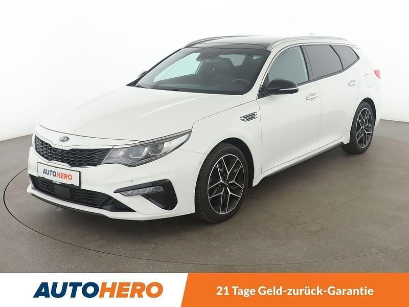 Weiß Gebraucht 2020 Kia Optima GT-Line Kombi | 19.400 € (Fairer Preis) - Bild 1/3