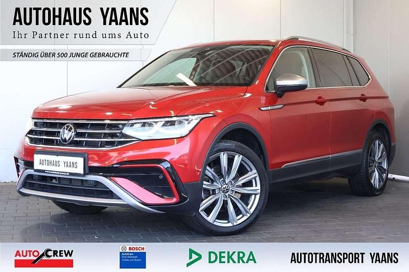 Kings red metallic Gebraucht 2023 VW Tiguan Allspace SUV | 36.489 € (Superpreis) - Bild 1/4