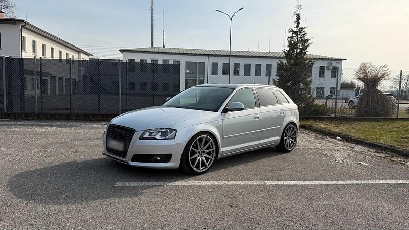 Gebraucht Audi A3 S-Line 170 PS (125 kW) 2009 Silber Kleinwagen