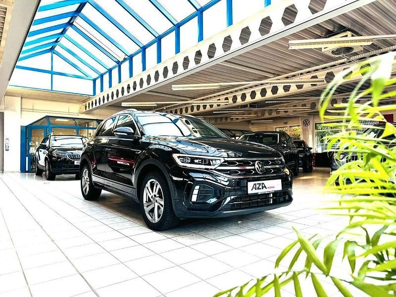 Schwarz Gebraucht 2023 VW T-Roc R-line SUV | 29.990 € (Fairer Preis) - Bild 1/4