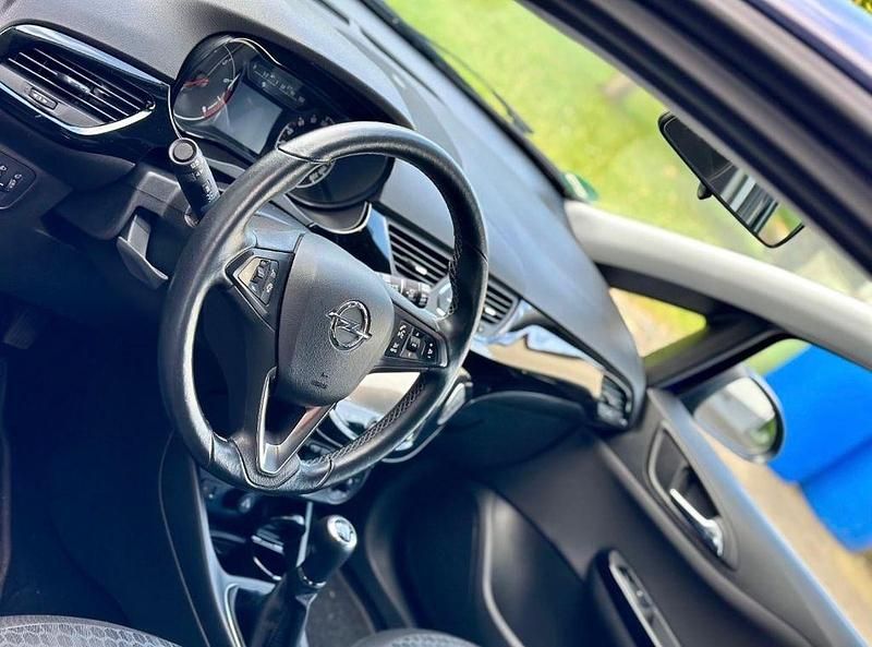 Gebraucht Opel Corsa Edition 90 PS (66 kW) 2015 Blau Coupé