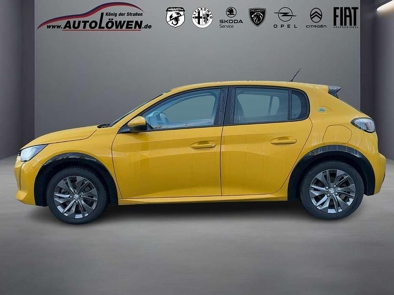 Gebraucht Peugeot e-208 Active 100 kW (136 PS) 2021 Metfa faro gelb (gelb) Kleinwagen