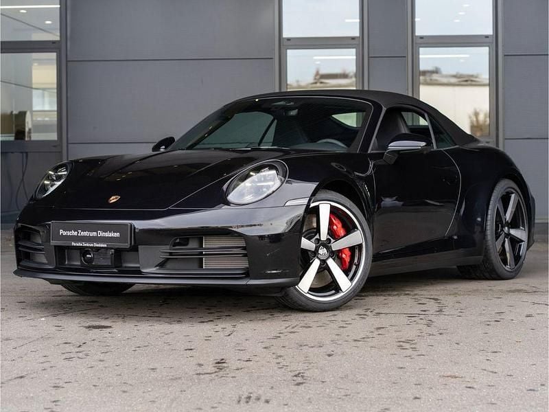 Neu Porsche 911 Carrera 4S Cabriolet Chrono 480 PS (353 kW) 2026 Schwarz Cabrio
