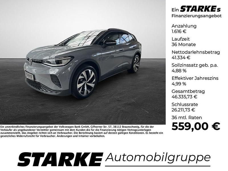 Mondsteingrau schwarz Gebraucht 2025 VW ID.4 Pro SUV | 42.950 € (Fairer Preis) - Bild 1/4
