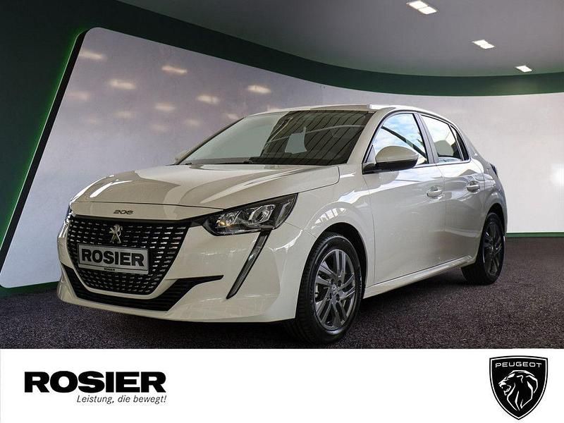 Weiß Gebraucht 2021 Peugeot 208 Active Kleinwagen | 12.447 € (Fairer Preis) - Bild 1/4