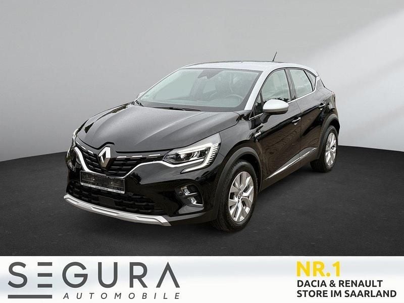 Schwarz gng + grau kqa Gebraucht 2021 Renault Captur Intens SUV | 17.975 € (Fairer Preis) - Bild 1/4