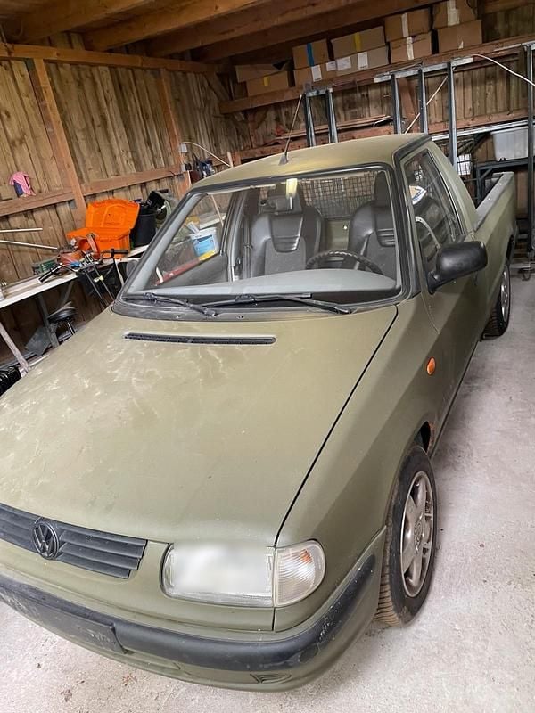 Grün Gebraucht 1999 VW Caddy Van / Kleinbus | 1.350 € (Superpreis) - Bild 1/4