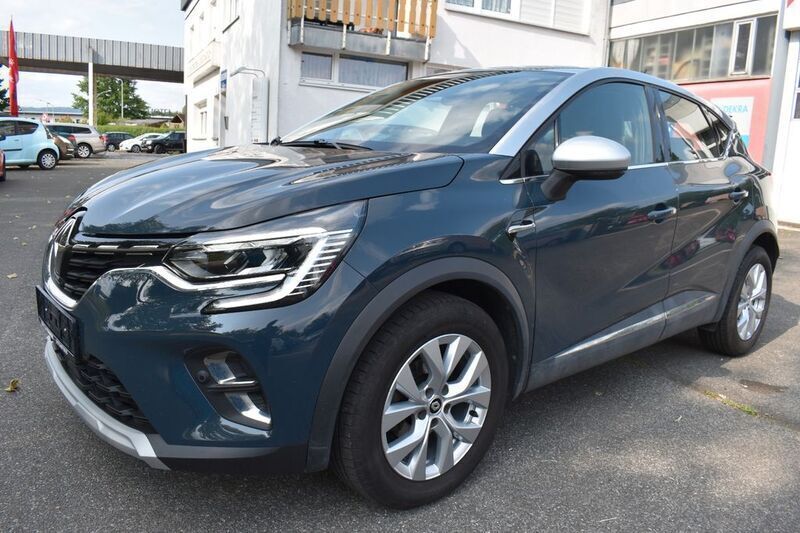 Blau Gebraucht 2021 Renault Captur Intens SUV | 17.350 € (Superpreis) - Bild 1/4