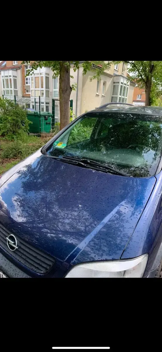 Gebraucht Opel Zafira 101 PS (74 kW) 2001 Blau Van / Kleinbus