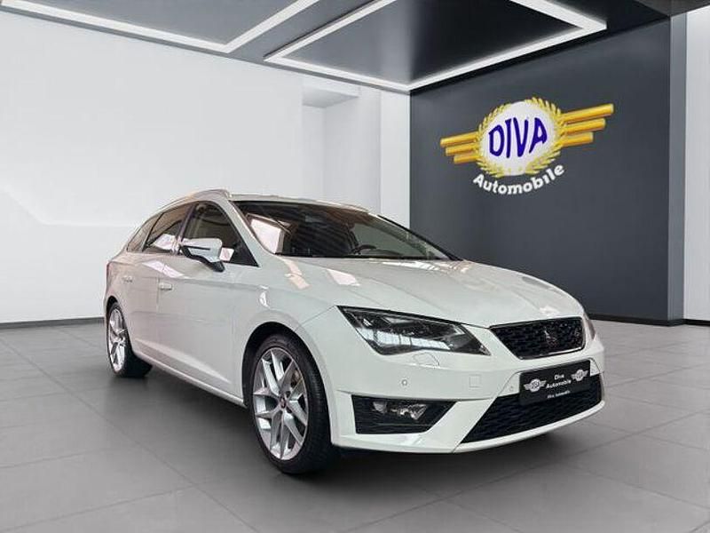 Gebraucht Seat Leon FR 125 PS (91 kW) 2014 Weiß Kombi