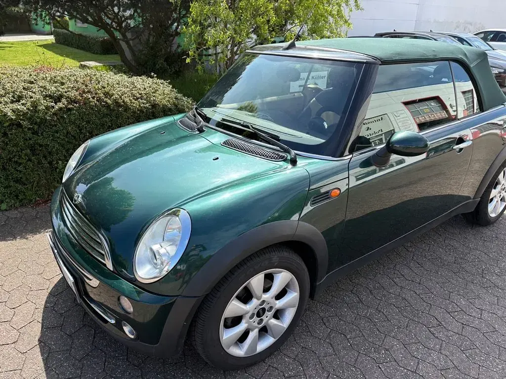 Gebraucht Mini Cooper Cabriolet 116 PS (85 kW) 2004 Grün Cabrio