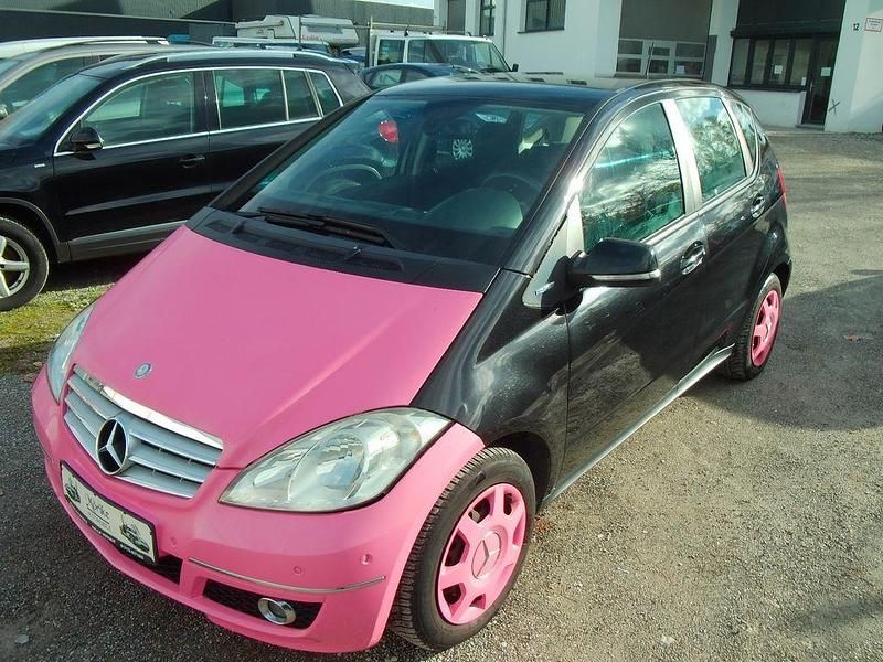 Schwarz Gebraucht 2009 Mercedes A160 Classic Limousine | 2.950 € (Superpreis) - Bild 1/4