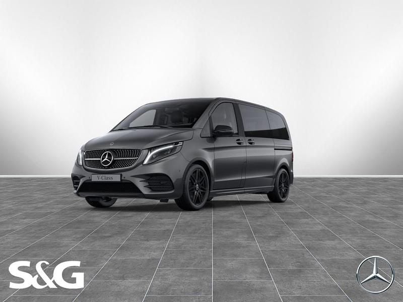 Graphitgrau metallic Gebraucht 2022 Mercedes V300 AMG Van / Kleinbus | 51.899 € (Superpreis) - Bild 1/4