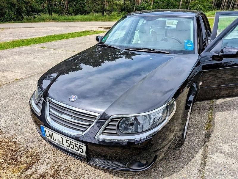 Schwarz Gebraucht 2007 Saab 9-5 Vector Limousine | 4.700 € (Superpreis) - Bild 1/4