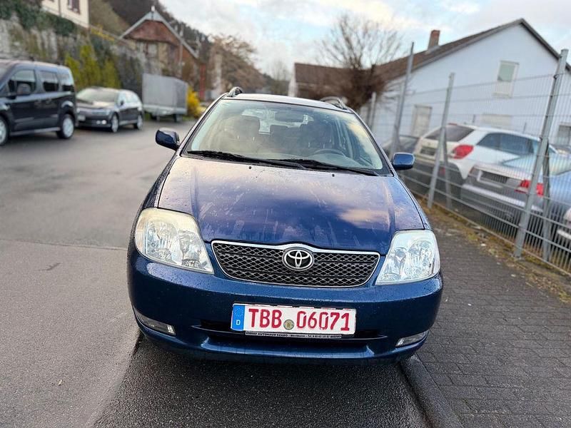 Gebraucht Toyota Corolla 97 PS (71 kW) 2002 Blau Kombi